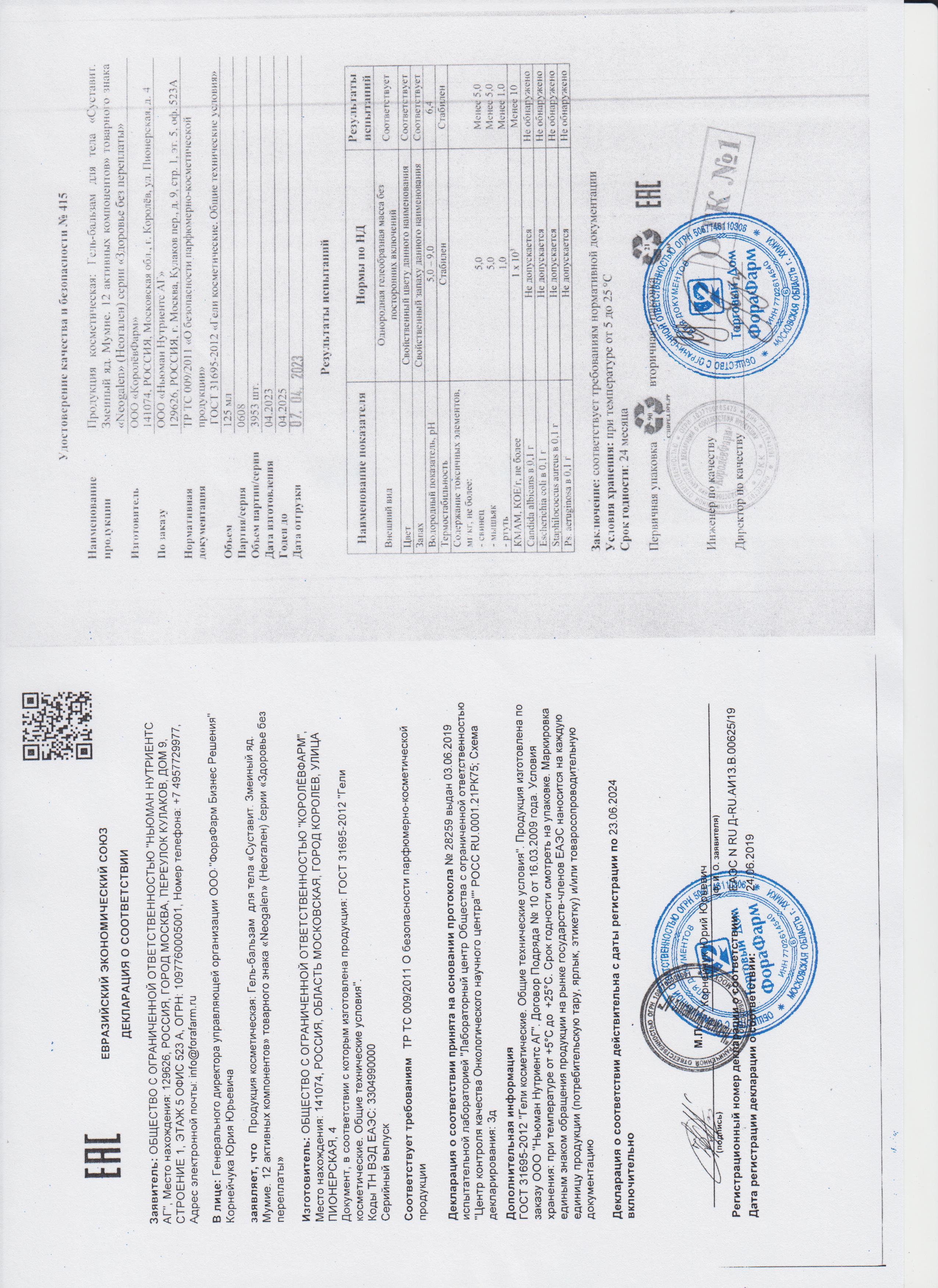 Паспорт №042023